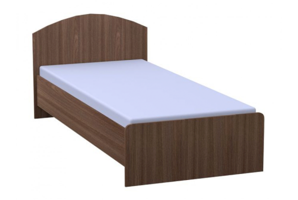 Кровать одинарная 950 (МДФ настил) (Премиум)